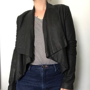 BCBG leather jacket